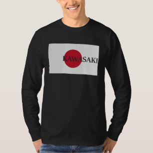 Japan Kawasaki Azië Reisvlag T-shirt