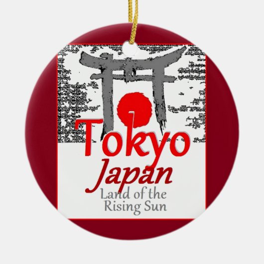 JAPAN KERAMISCH ORNAMENT (Voorkant)
