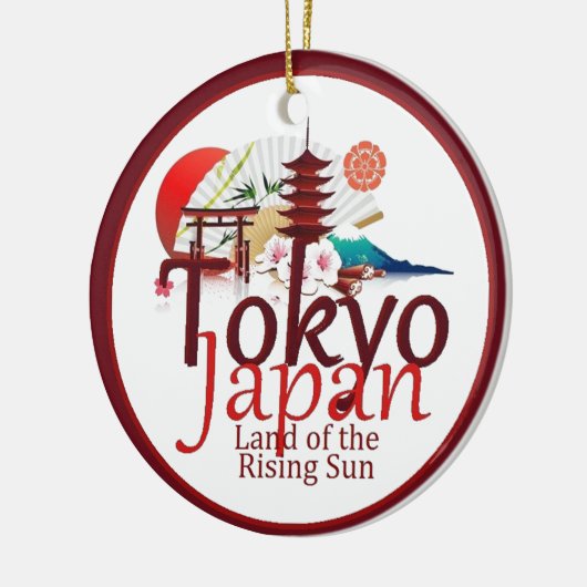 JAPAN KERAMISCH ORNAMENT (Links)