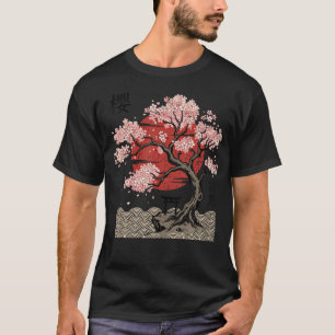Japan Kersenbloesem Japanse Kunst T-shirt