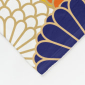 japan kimono patroondeken fleece deken (Hoek)