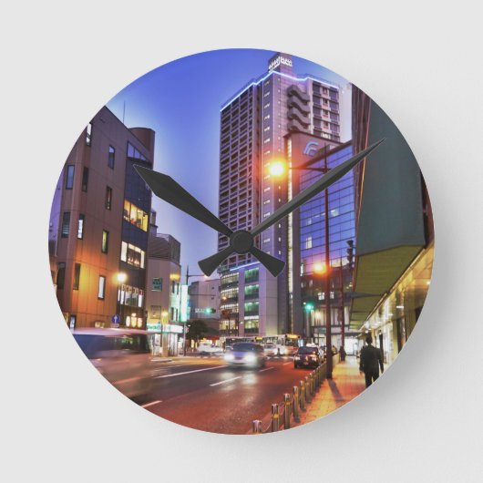 Japan Kitakyushu Ronde Klok (Voorkant)