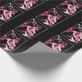 Japan Koi Fish Cherry Blossom Japanse nishikigoi Cadeaupapier (Hoek)