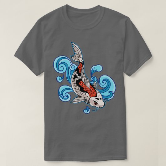 Japan Koi Fish Japans Tattoo T-shirt (Design voorkant)