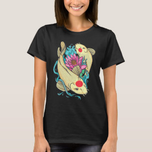 Japan Koi Japanse Vis Kersenbloesem 76 T-shirt