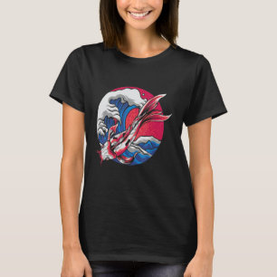 Japan Koi Japanse Vis Kersenbloesem 9 T-shirt