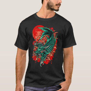 Japan Koi Japanse viskerry Blossom 2 T-shirt