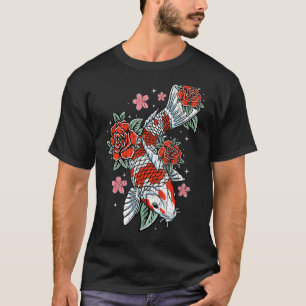 Japan Koi Karper Vis Grappig Japanse Visser Liefhe T-shirt