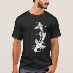 Japan Koi Vis Retro Vintage Pret Japanse Karper Vi T-shirt