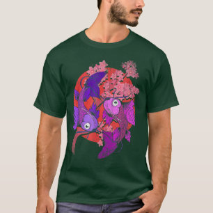 Japan Koi Vis Sakura Nishikigoi Vis Japanse Koi T-shirt