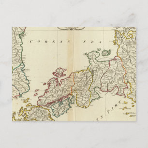 Japan, Korea Briefkaart