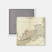 Japan, Korea Magneet (Voorkant / Achterkant)