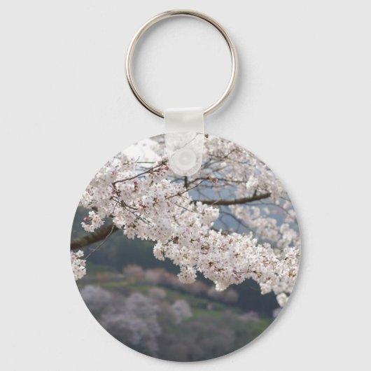 Japan Kumamoto Cherry Blossom Sleutelhanger (Voorkant)