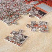 Japan, Kyoto. Cherry-bloesem van Shinto Legpuzzel (Zijkant)