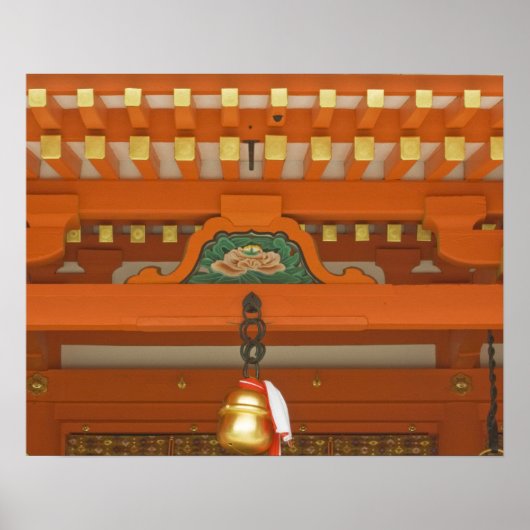 Japan, Kyoto, Fushimi, Inari Grand Shrine Poster (Voorkant)