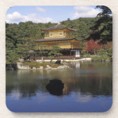 Japan, Kyoto, Golden Pavilion, Zen Temple Bier Onderzetter (Voorkant)