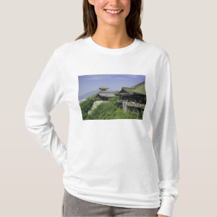 Japan, Kyoto, Het uitzicht vanaf de Kiyomizu-tempe T-shirt