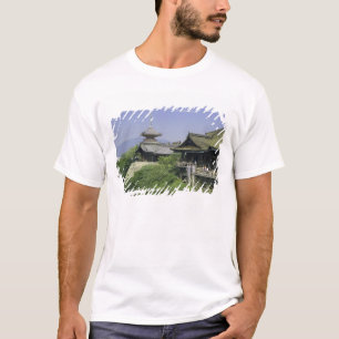 Japan, Kyoto, Het uitzicht vanaf de Kiyomizu-tempe T-shirt