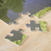 Japan, Kyoto, Japanse tuin van de Heian Shrine Legpuzzel (Zijkant)