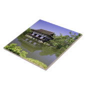 Japan, Kyoto, Japanse tuin van de Heian Shrine Tegeltje (Zijkant)