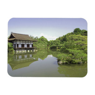 Japan, Kyoto, Japanse tuin van Heian Schrijn 2 Magneet