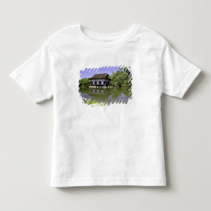 Japan, Kyoto, Japanse tuin van Heian Schrijn Kinder Shirts