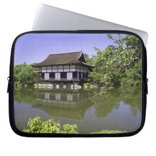 Japan, Kyoto, Japanse tuin van Heian Schrijn Laptop Sleeve
