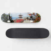 Japan, Kyoto. Kiyomizu-tempel in de herfstkleur Persoonlijk Skateboard (Horizontaal)