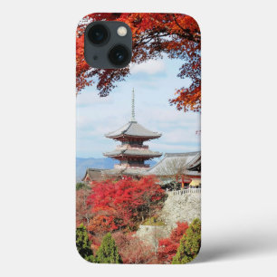 Japan, Kyoto. Kiyomizu tempel in herfstkleuren Case-Mate iPhone Case