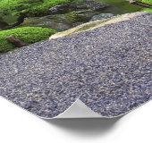 Japan, Kyoto, Scilent Stone Garden Poster (Hoek)
