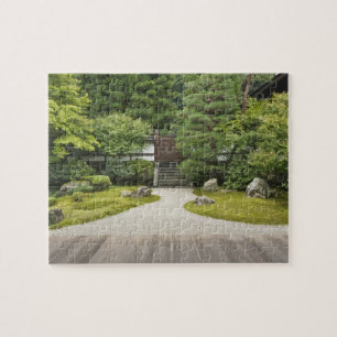 Japan, Kyoto, Sennyuji tempel tuin Legpuzzel