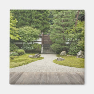 Japan, Kyoto, Sennyuji tempel tuin Magneet