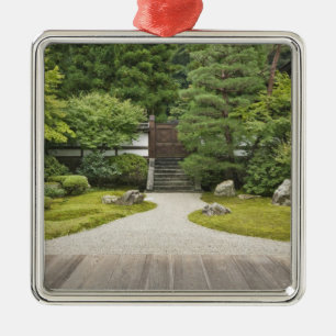 Japan, Kyoto, Sennyuji tempel tuin Metalen Ornament
