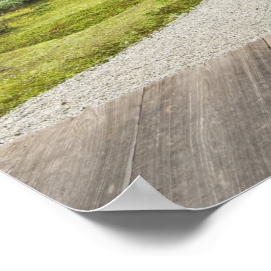 Japan, Kyoto, Sennyuji Temple Garden Poster (Hoek)