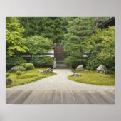 Japan, Kyoto, Sennyuji Temple Garden Poster (Voorkant)