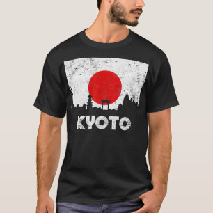  Japan Kyoto Skyline T-shirt