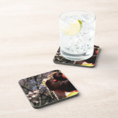 Japan, Kyoto. Sluiting achterste uitzicht van geis Onderzetter (Rechterzijde)