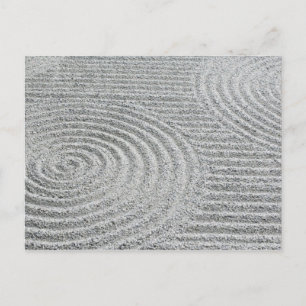 Japan, Kyoto, Tofukuji Temple, Pattern in Sand Briefkaart