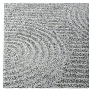 Japan, Kyoto, Tofukuji Temple, Pattern in Sand Tegeltje