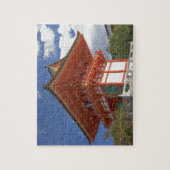 Japan, Kyoto, Torii van de tempel Legpuzzel (Verticaal)