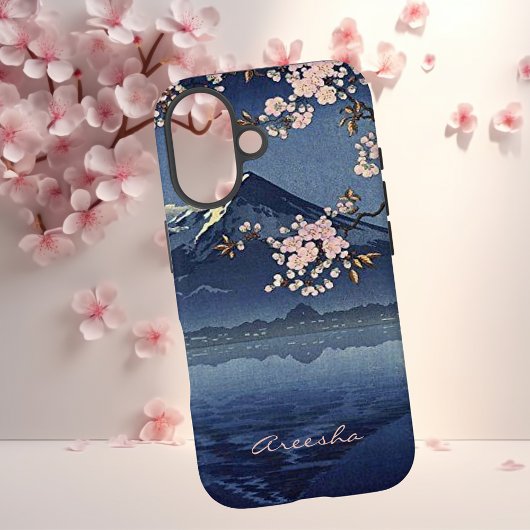  Japan Lake Kawaguchi 1936 Tsuchiya Koitsu Case-Mate iPhone Case