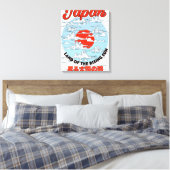 Japan Land van de opkomende zon Canvas Afdruk (Insitu (Slaapkamer))