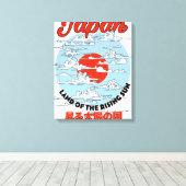 Japan Land van de opkomende zon Canvas Afdruk (Insitu (Houten vloer))