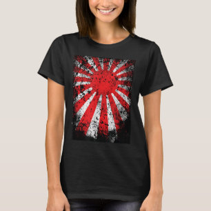 Japan Land van de Rijzende Zon Nippon Oorlogsvlag T-shirt