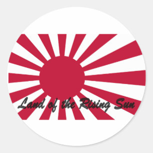 Japan - Land van de rijzende zon Ronde Sticker
