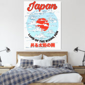 Japan Land van de stijgende zon Canvas Afdruk (Insitu (Slaapkamer))