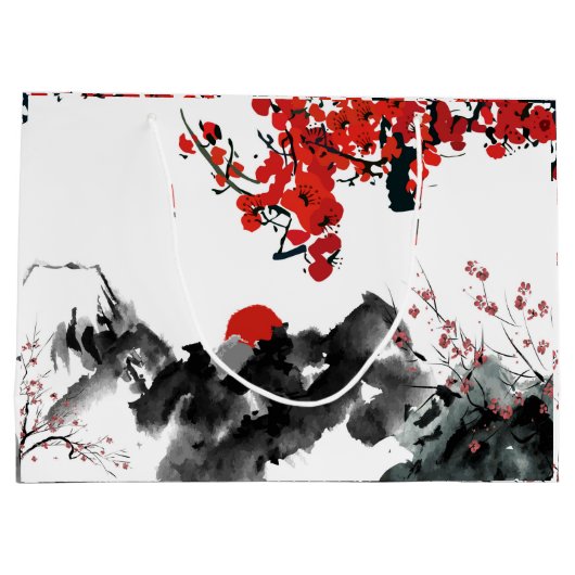 Japan landschap cadeautas (Achterkant)