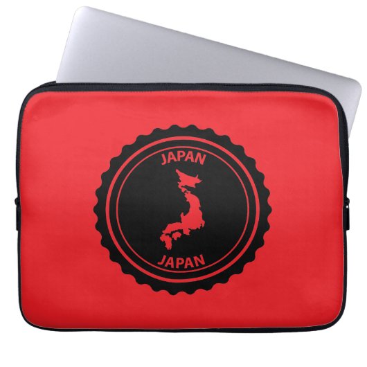 Japan Laptop Sleeve (Voorkant)