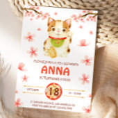 Japan Lucky Cat Kersenbloesem Kaart