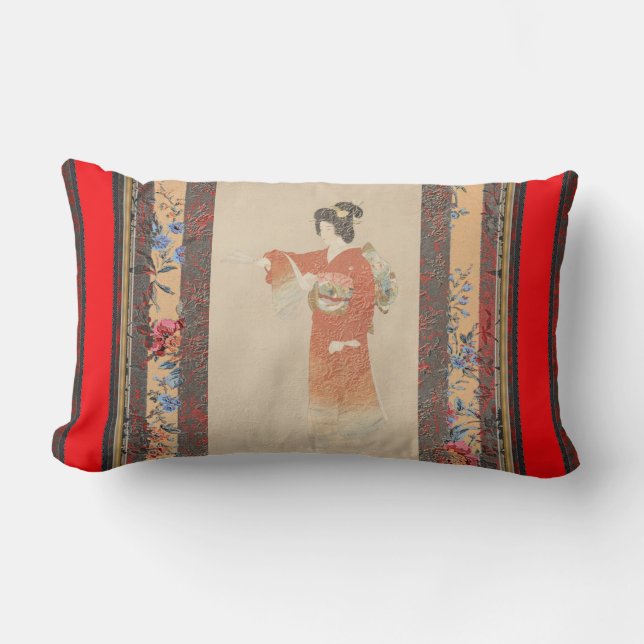 Japan Lumbar Pillow Kussen (Voorkant)